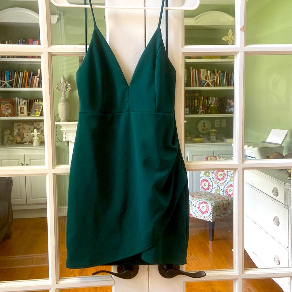 Blue Blush Mini Dress
